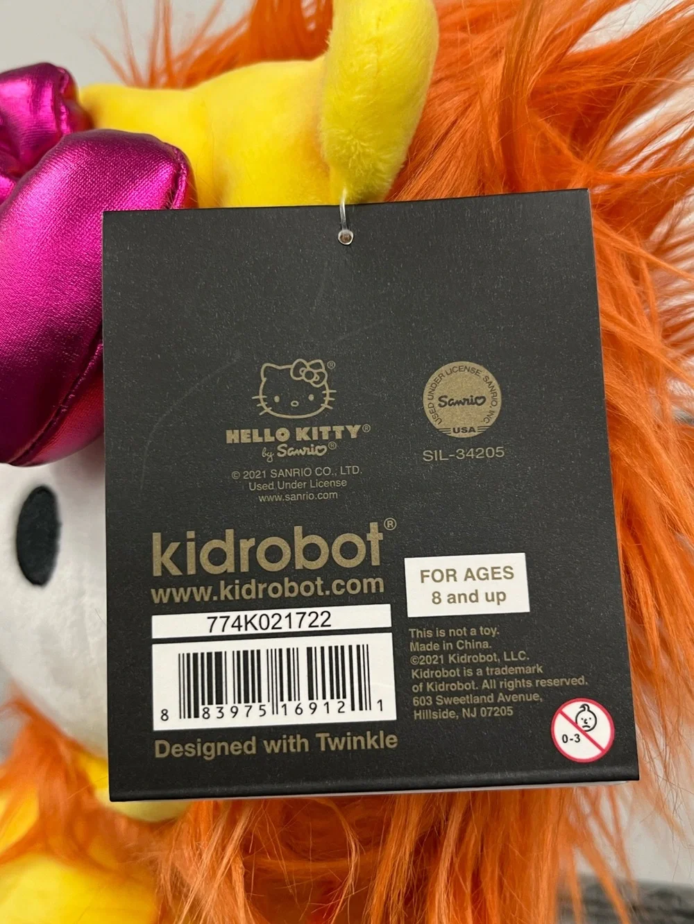 Kidrobot Hello Kitty Zodiac LEO Edition Medium Plush 15”